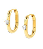 029404/012 SS GP NOM CZ SET HOOP ERS. - CH. OF STYLE