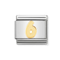030102/06 NOM NUMBER 6 - SS & 18CT