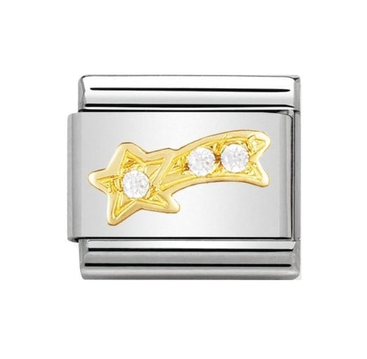 030308/25 NOMINATION CZ WHT SHOOTING STAR CZ SET CHARM