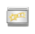 030308/25 NOMINATION CZ WHT SHOOTING STAR CZ SET CHARM