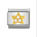 030308/01 NOMINATION CZ WHT STAR CZ SET CHARM
