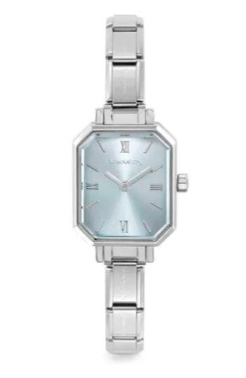 076037/015 NOMINATION RECT L BLUE DL. PARIS WATCH