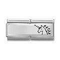 NOM DOUBLE ENGRAVED UNICORN SIL