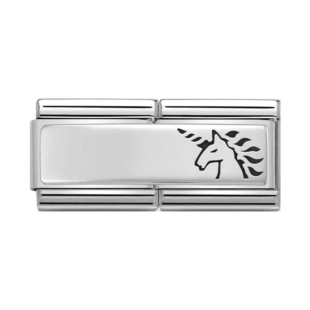 NOM DOUBLE ENGRAVED UNICORN SIL