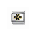 NOM BLK 4 HEARTS CLOVER - ELEGANCE