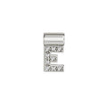 NOM SEIMIA E SILVER CZ LETTERS