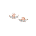 NOM SILV RGP WINGED HEART CZ SWEETROCK ERS