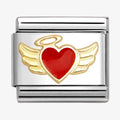 NOM GOLD ANGEL HEART WING - LOVE