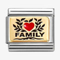 030289/07 NOM FAMILY RED HEART ENAMEL PLATES (IC)