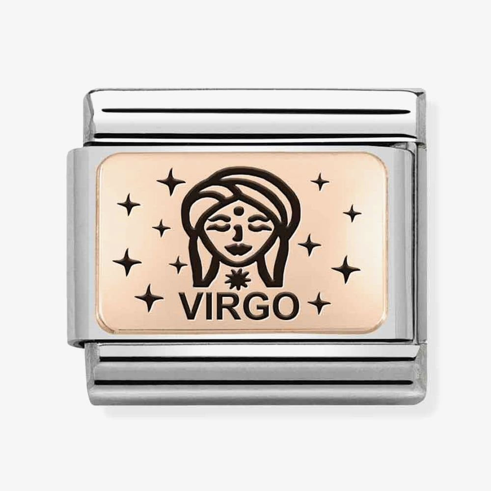 NOM VIRGO ROSE GOLD - ZODIAC IC