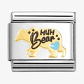 030272/82 NOM MUM BLUE HEART BEAR ENAMEL - SYMBOLS