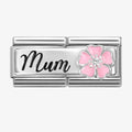 NOM ENAM CZ MUM PNK FLOWER - DBLE ENGR