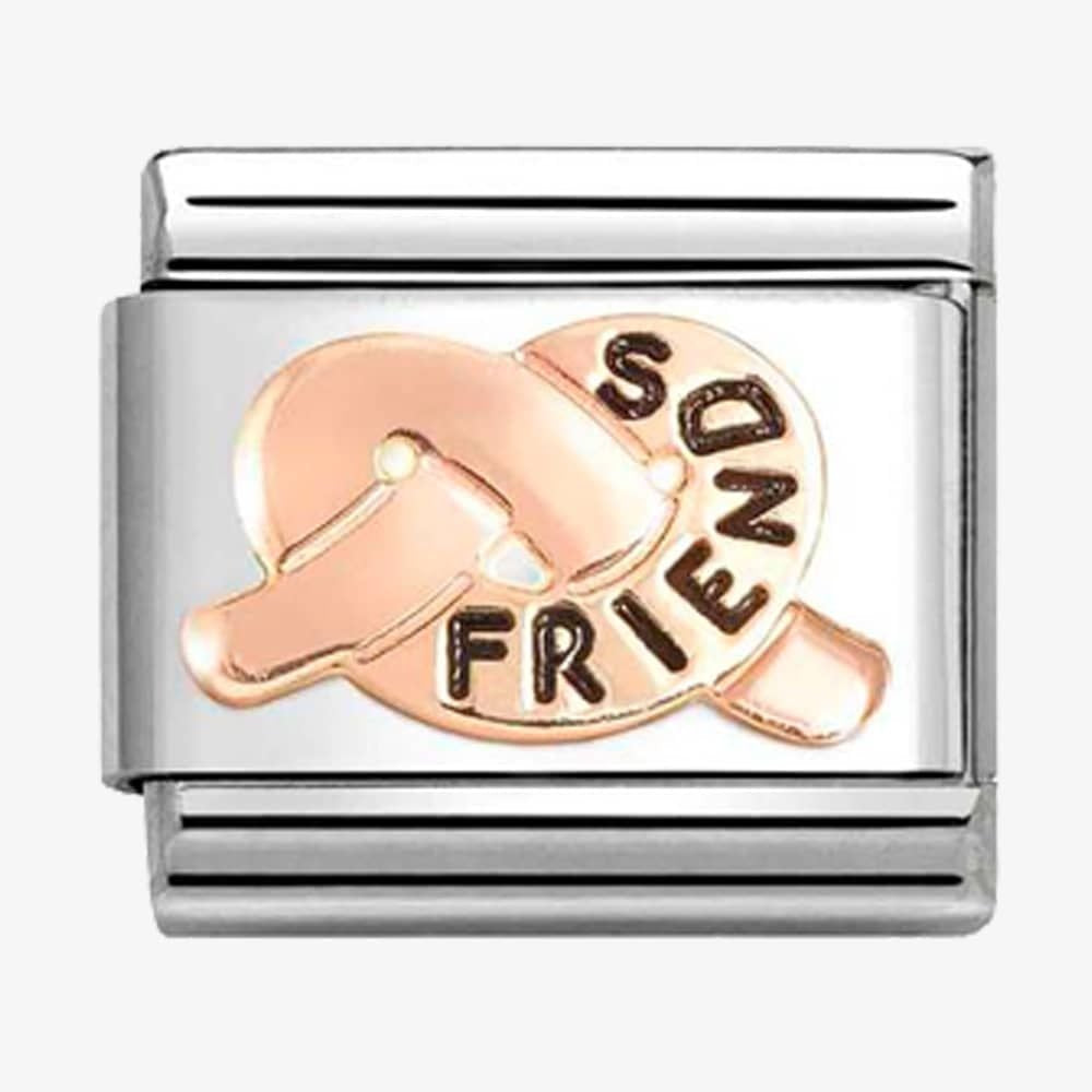 NOM ROSE GOLD FRIENDS KNOT