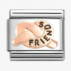 NOM ROSE GOLD FRIENDS KNOT