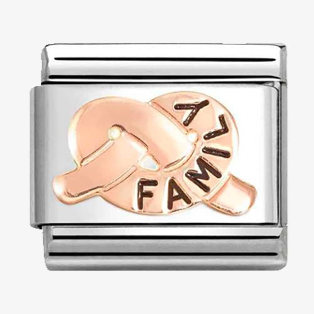 NOM ROSE GOLD FAMILY KNOT