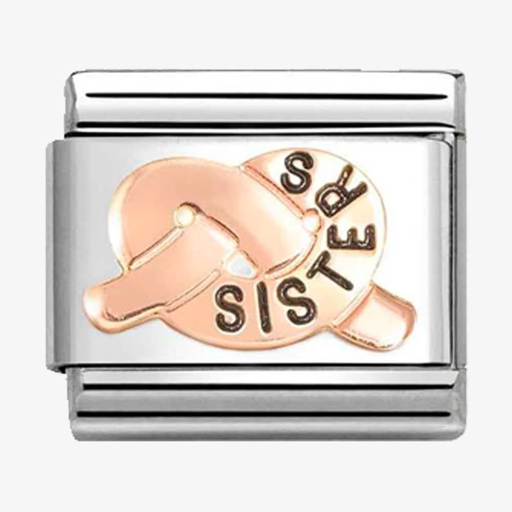 NOM ROSE GOLD SISTERS KNOT