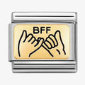 NOM BFF HANDS GOLD PLATES IC