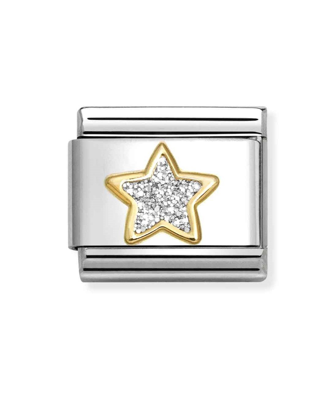 NOM SILVER STAR - GLITTER SYMBOLS