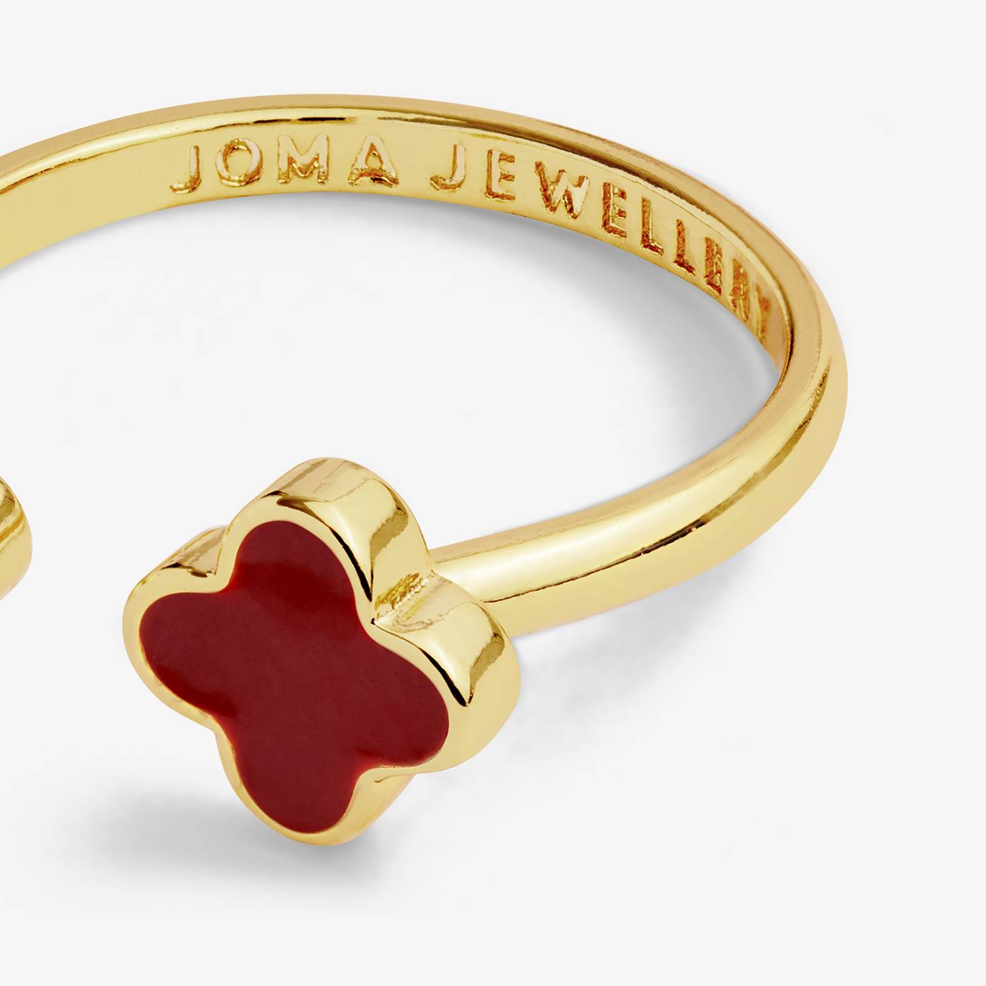 SIGNATURE CLOVER COLLECTION | RED CLOVER GP Ring by Joma