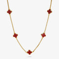 SIGNATURE CLOVER COLLECTION | RED CLOVER GP Necklet by Joma