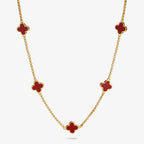 SIGNATURE CLOVER COLLECTION | RED CLOVER GP Necklet by Joma