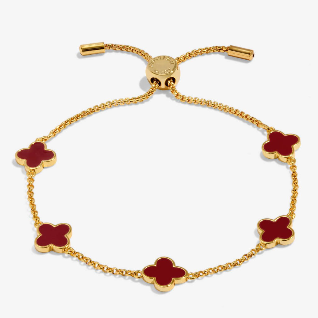 SIGNATURE CLOVER COLLECTION | RED CLOVER GP Bracelet by Joma