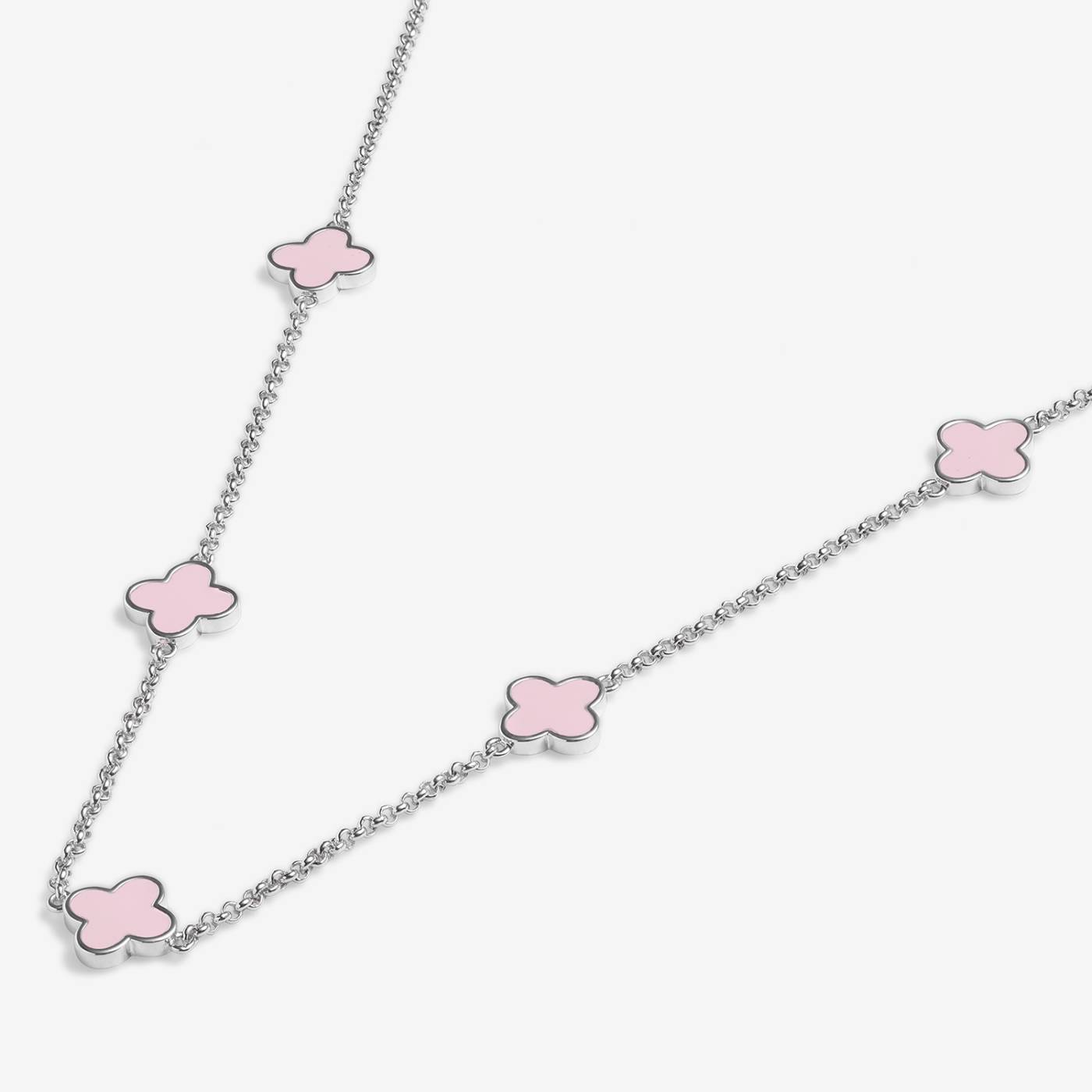 SIGNATURE CLOVER COLLECTION | PINK CLOVER SP Necklet by Joma
