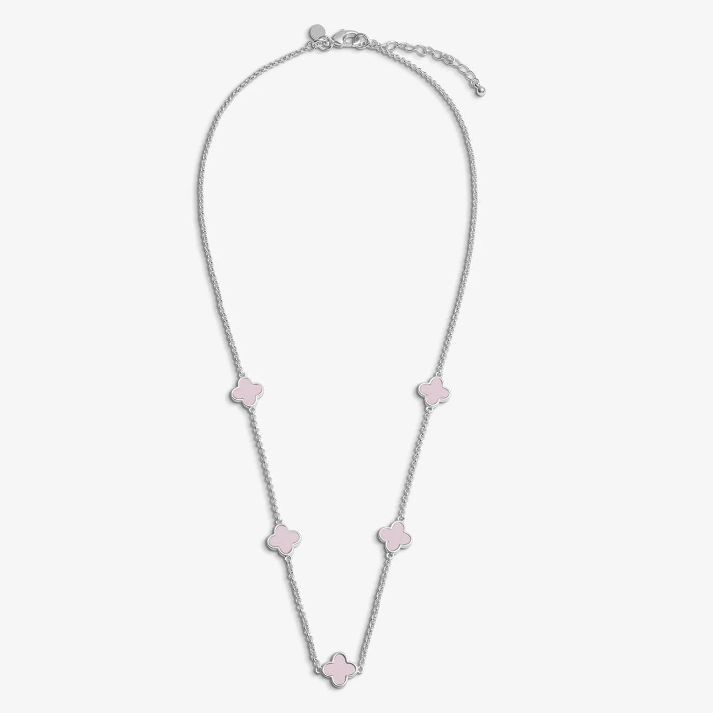SIGNATURE CLOVER COLLECTION | PINK CLOVER SP Necklet by Joma