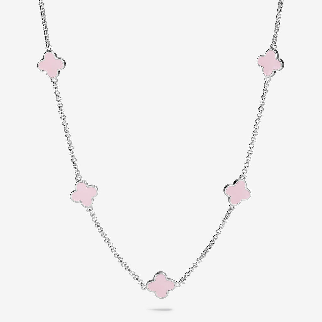 SIGNATURE CLOVER COLLECTION | PINK CLOVER SP Necklet by Joma