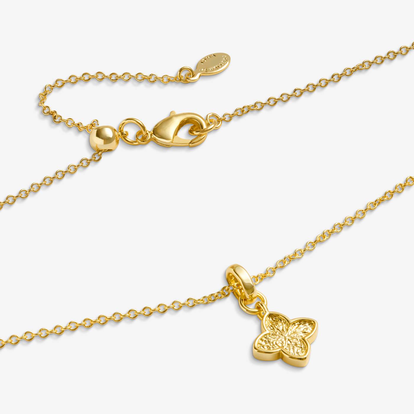 SIGNATURE CLOVER COLLECTION | TEXTURED CLOVER GP Necklet by Joma