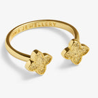 SIGNATURE CLOVER COLLECTION | TEXTURED CLOVER GP Ring by Joma