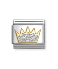 NOM SILVER CROWN - GLITTER SYMBOLS