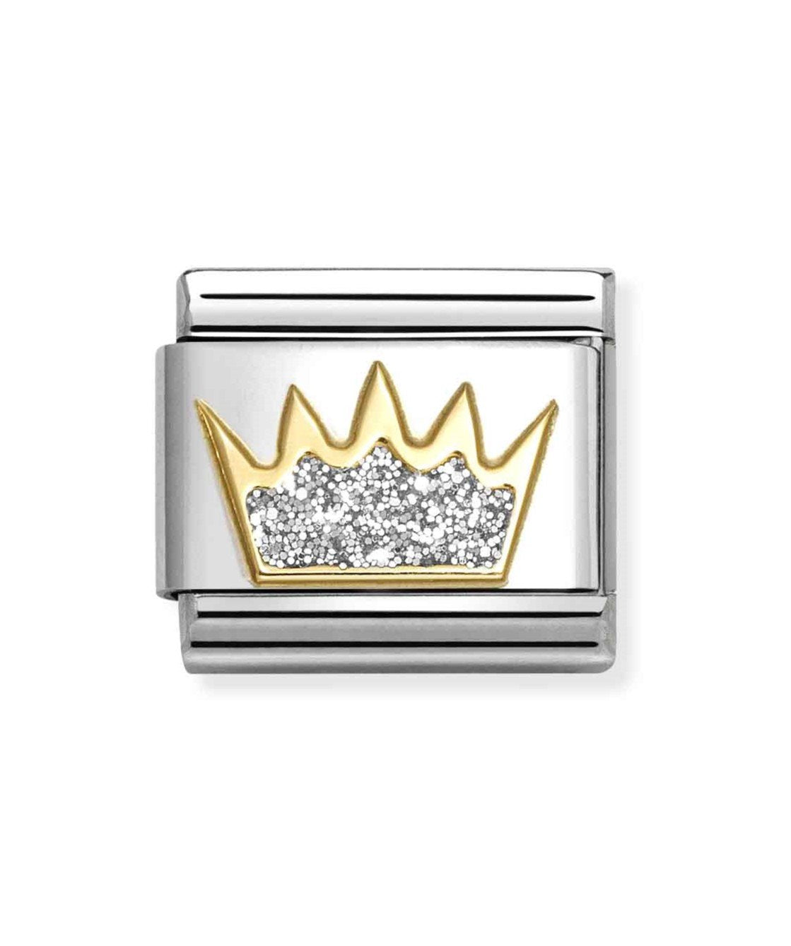NOM SILVER CROWN - GLITTER SYMBOLS