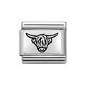 NOM HIGHLAND BULL SILVER - PLATES