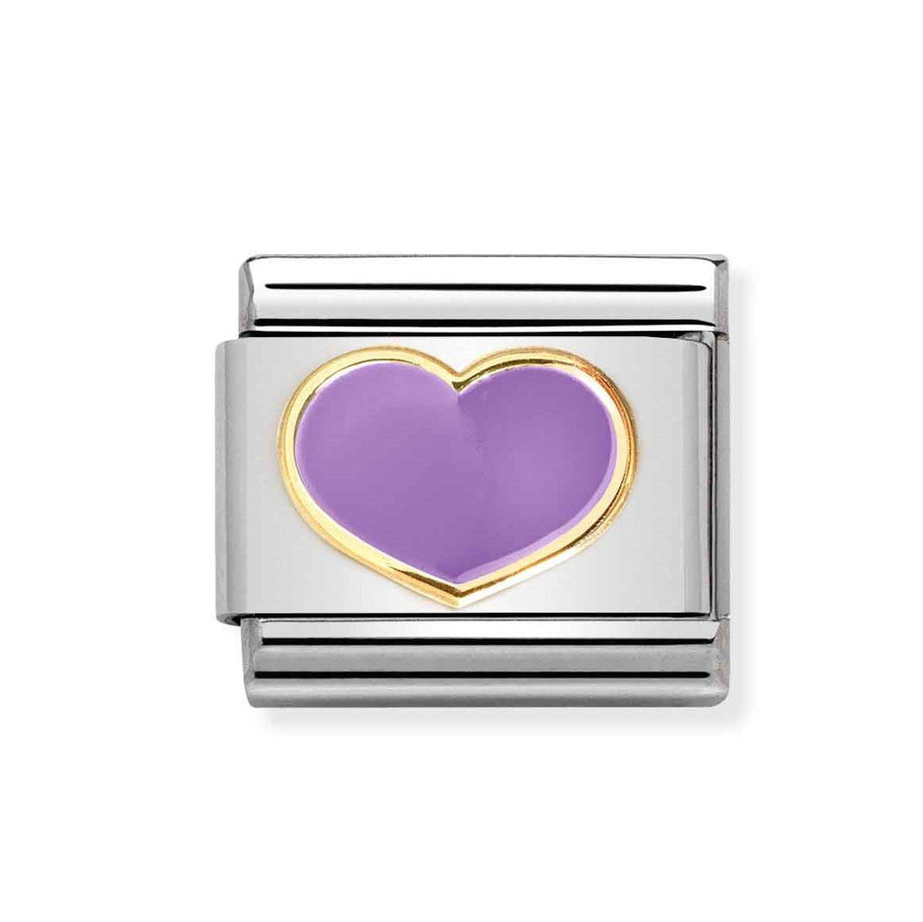 NOM LILAC HEART ENAMEL - LOVE2