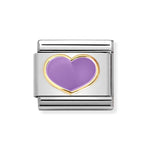 NOM LILAC HEART ENAMEL - LOVE2