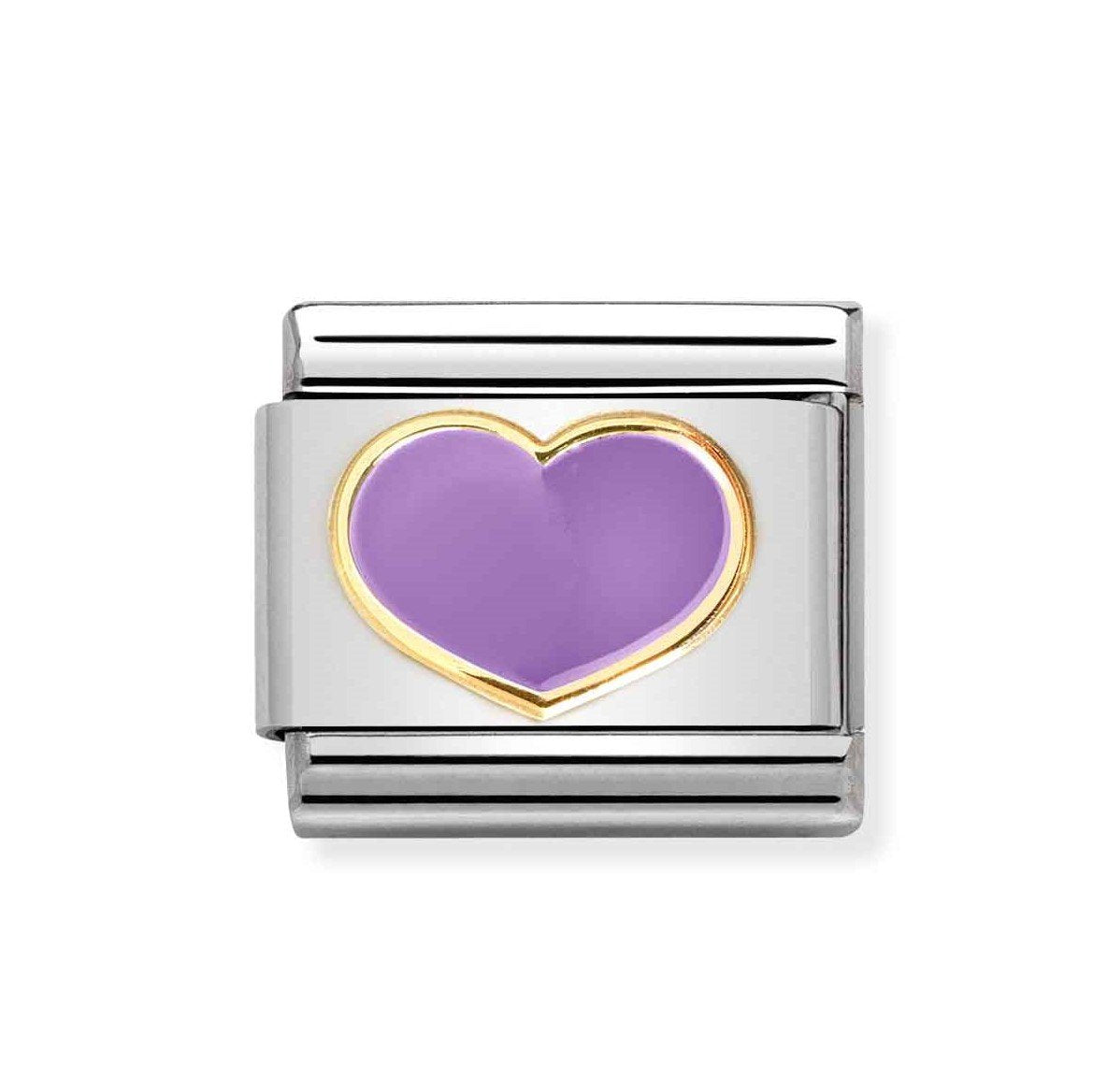 NOM LILAC HEART ENAMEL - LOVE2