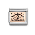NOM SAGITTARIUS ROSE GOLD - ZODIAC IC