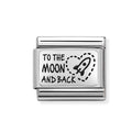 NOM TO THE MOON & BACK SILVER - PLATES (IC)