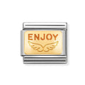 NOM ENJOY LIFE ANGEL ENAMEL - PLATES