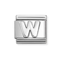 NOM SILV W OXIDISED INITIAL - LETTER
