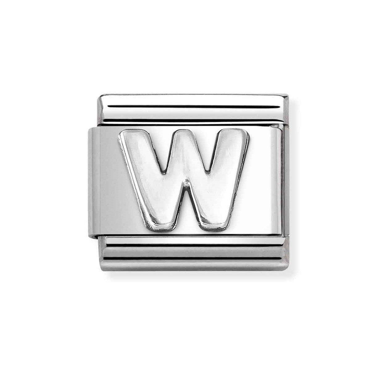 NOM SILV W OXIDISED INITIAL - LETTER