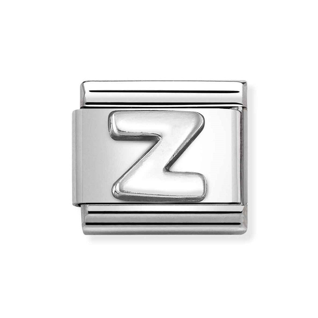 NOM SILV Z OXIDISED INITIAL - LETTER