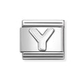 NOM SILV Y OXIDISED INITIAL - LETTER
