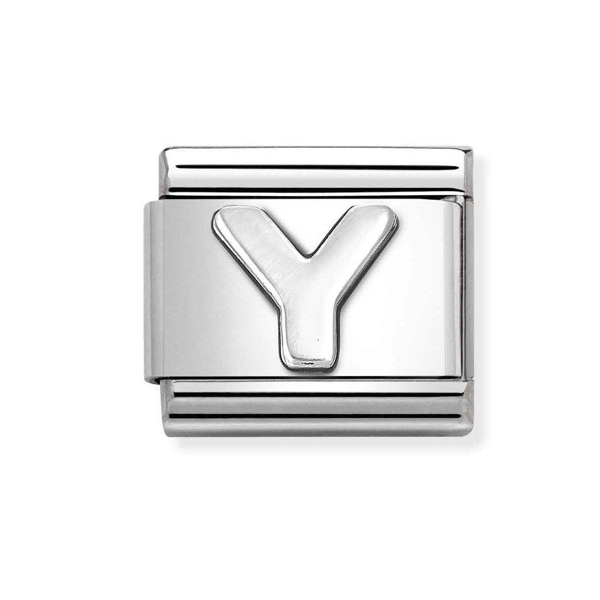 NOM SILV Y OXIDISED INITIAL - LETTER