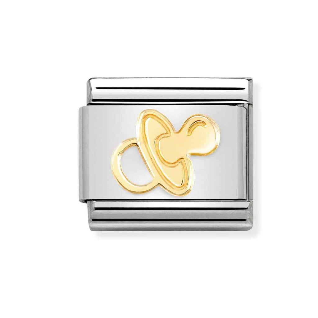 NOM GOLD PACIFIER | DUMMY - SYMBOLS