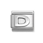 NOM SILV D OXIDISED INITIAL - LETTER