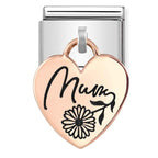 NOM RG HEART MUM DANGLE CHARM