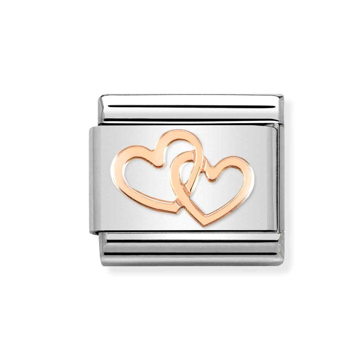 NOM LINKED HEARTS ROSE GOLD - SYMBOLS