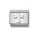 NOM SILVER CROSS SILV SHNE - SYMBOLS